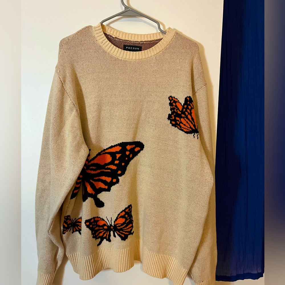Oversized Butterfly Sweater